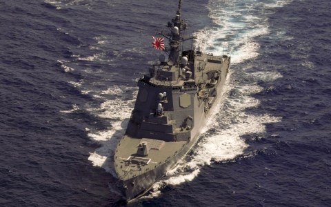 Kịch bản đối đầu giữa khu trục hạm Nhật Bản và Trung Quốc