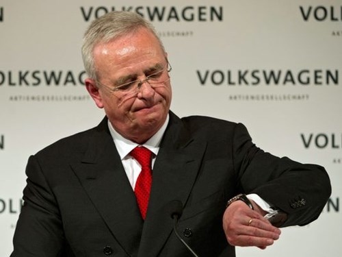 CEO Volkswagen từ chức sau bê bối gian lận khí thải