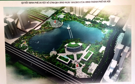 Hà Nội: Công viên 300 tỷ sẽ hoàn thành vào tháng 10/2016