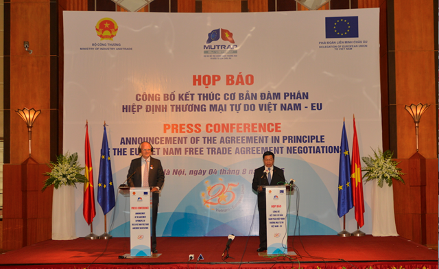 FTA Việt Nam - EU sẽ xóa bỏ hơn 99% dòng thuế nhập khẩu
