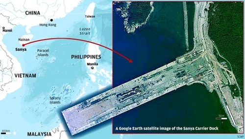 Tính toán của Trung Quốc khi xây căn cứ tàu sân bay ở Hải Nam